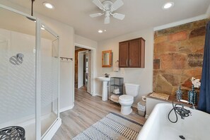 Séchoir à cheveux, serviettes fournies