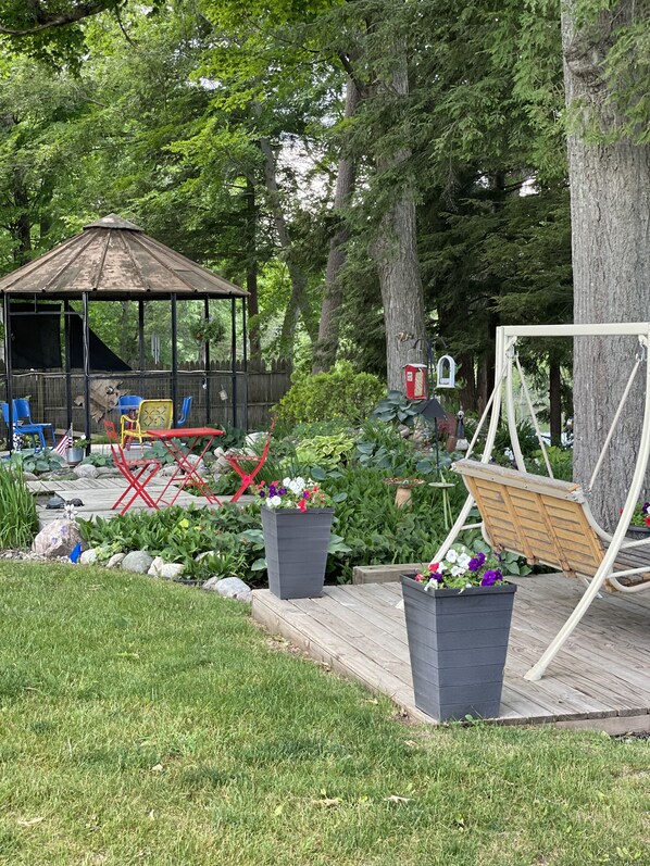 Enceinte de l’hébergement