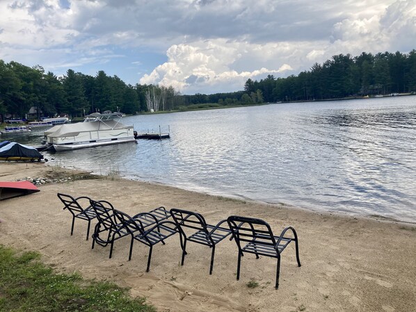 Tæt på stranden, badehåndklæder