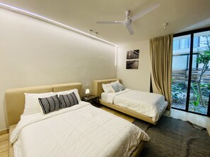 City Apartment, 2 Bedrooms | 2 bedrooms, in-room safe, iron/ironing board, free WiFi - 104 Luxury Aldea Zama (Tulum)