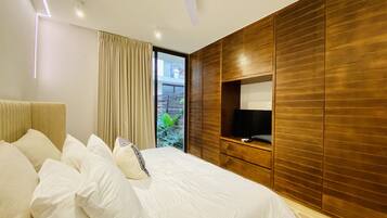 Departamento urbano, 2 habitaciones | 2 habitaciones y caja de seguridad en la habitación