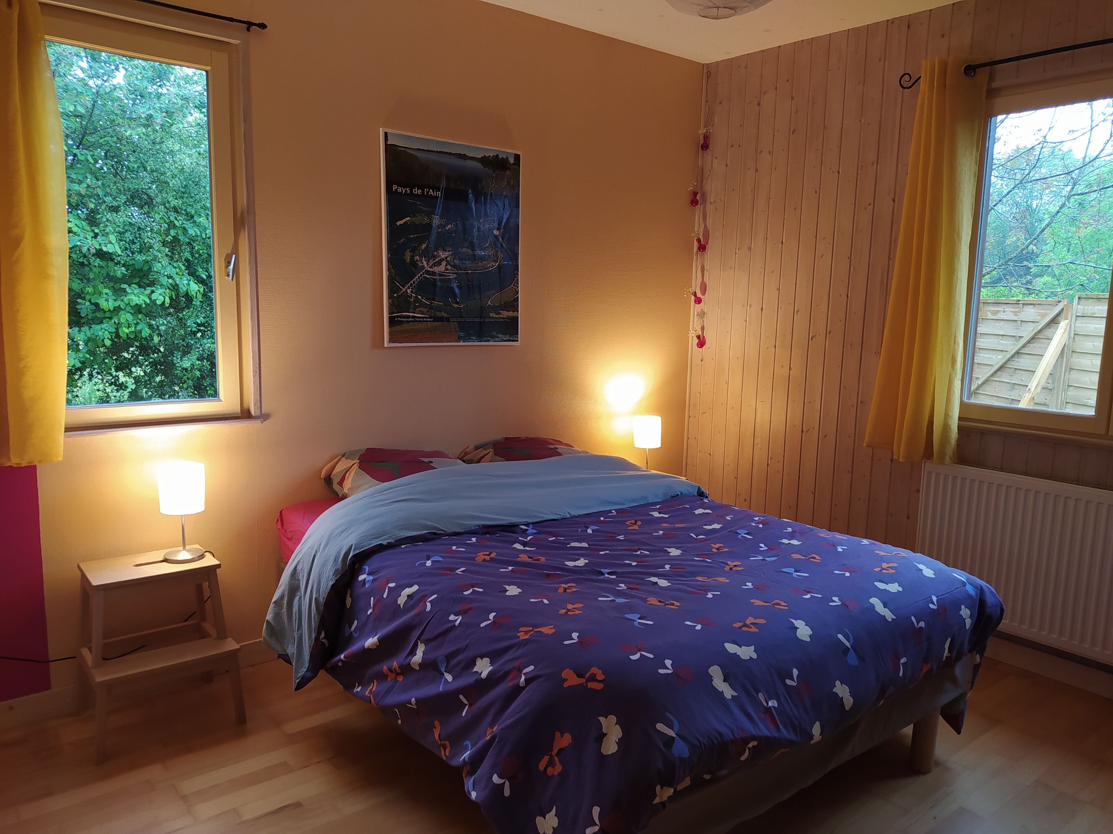 3 chambres, fer et planche à repasser, lit parapluie, Wi-Fi gratuit