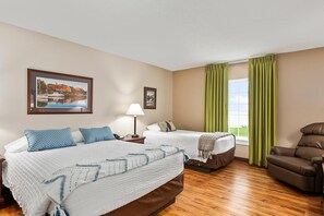 1 غرفة نوم وواي فاي وملاءات أسرّة