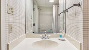 Room, Multiple Beds (SCFABV) | Bathroom | Designer toiletries, towels