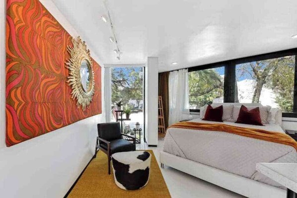 1 makuuhuone, vauvan matkasänky, ilmainen Wi-Fi, vuodevaatteet