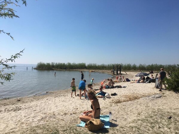 In Strandnähe, Strandtücher