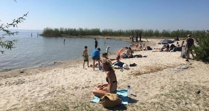 Large corner chalet with air conditioning luxury kitchen and lots of privacy