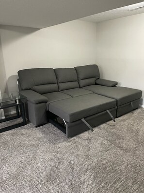 TV connectée, cheminée