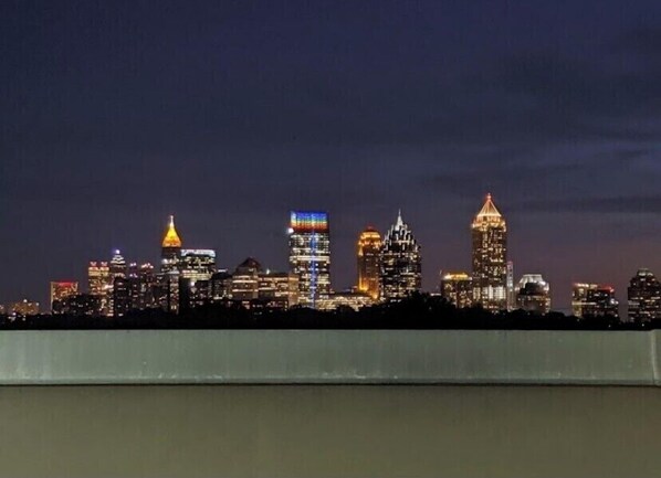 Vue depuis l’hébergement