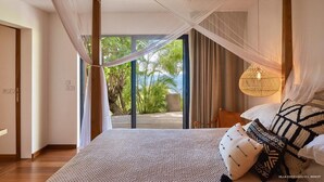 4 chambres, fer et planche à repasser, accès au Wi-Fi (inclus)