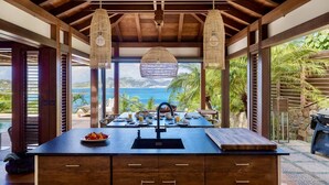 Dining - Villa Coco Loco | Ocean View - Located in  Stunning Pointe Milou with Private Pool (Saint Barthélemy)