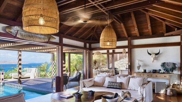 Pool - Villa Coco Loco | Ocean View - Located in  Stunning Pointe Milou with Private Pool (Saint Barthélemy)