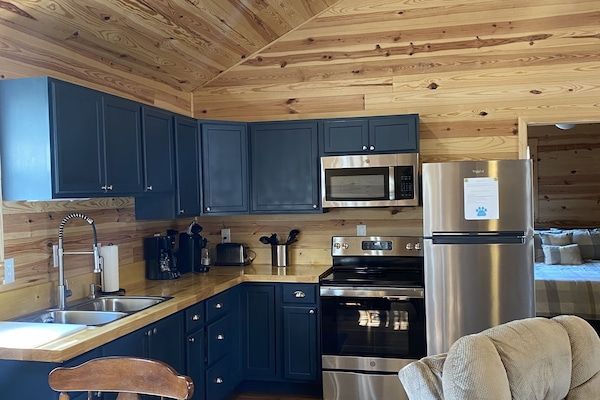 Mikrovågsugn, ugn, spishäll och kaffe- och tebryggare