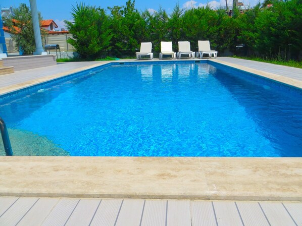 Pool - VillaSleeps10-Pool-Bbq-MountainView-Ac-Parking (Dalyan)