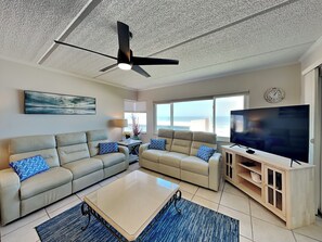 Condo, Multiple Beds, Private Pool, Beach View (#316 - No Pets) | Living area