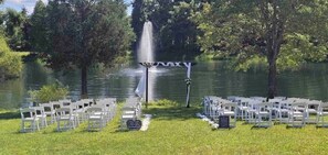 Área para banquetes al aire libre