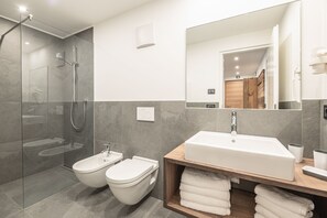 Regadera, secadora de cabello, toallas 