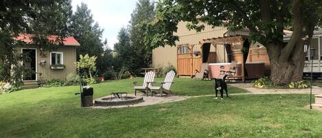 Overnatningsstedets område