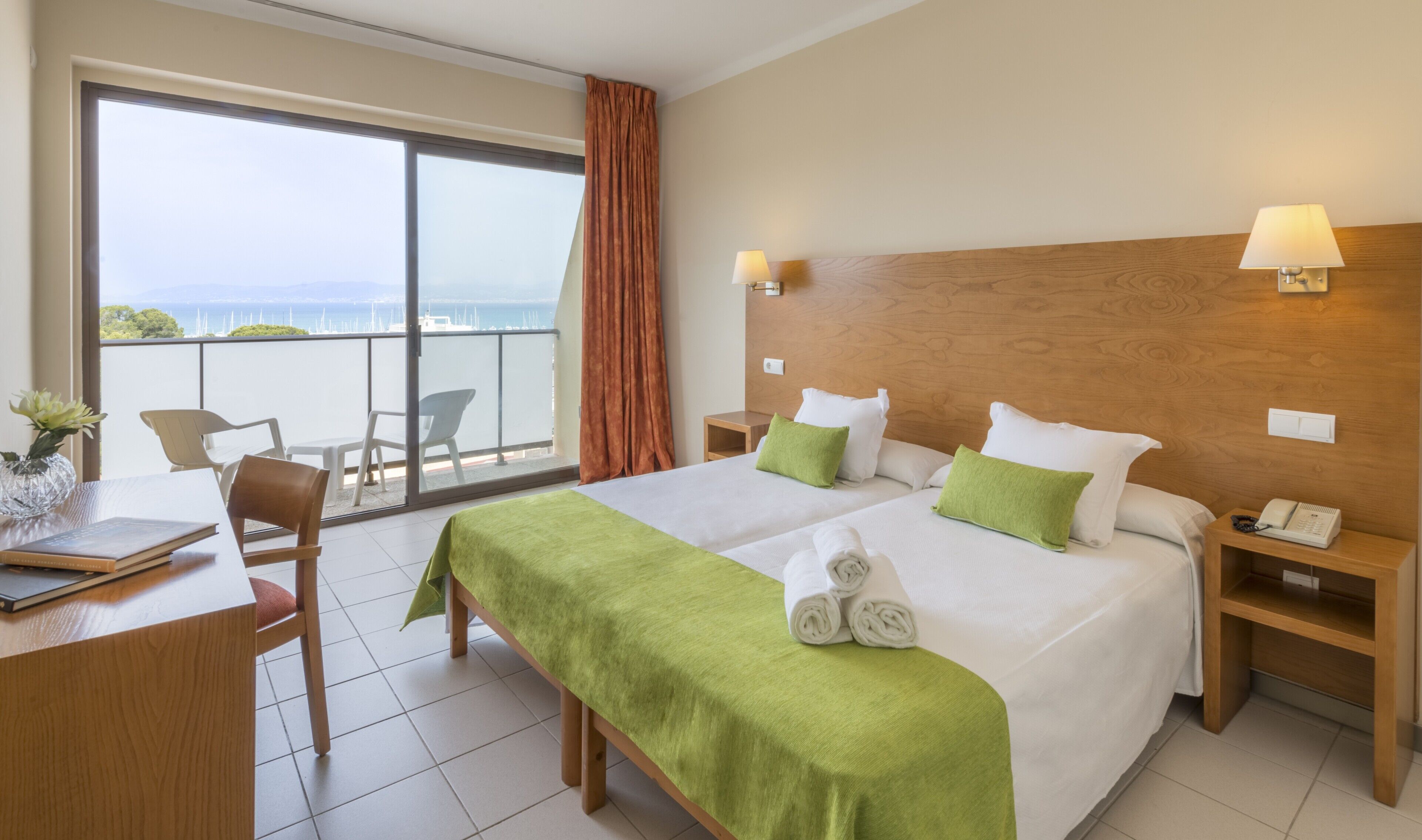 Twin Room, Balcony, Sea View
