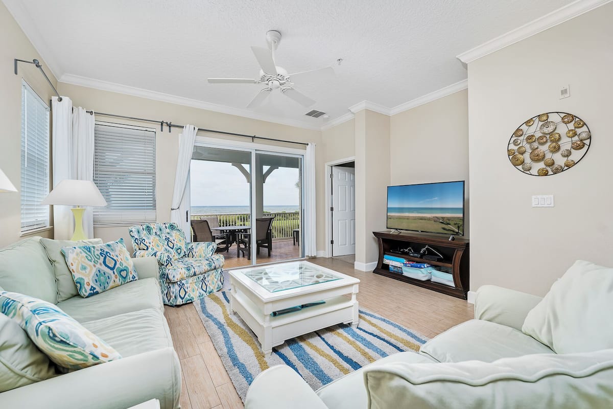 Appart'hôtel (621 Cinnamon Beach - No Pets Allowed) | Coin séjour