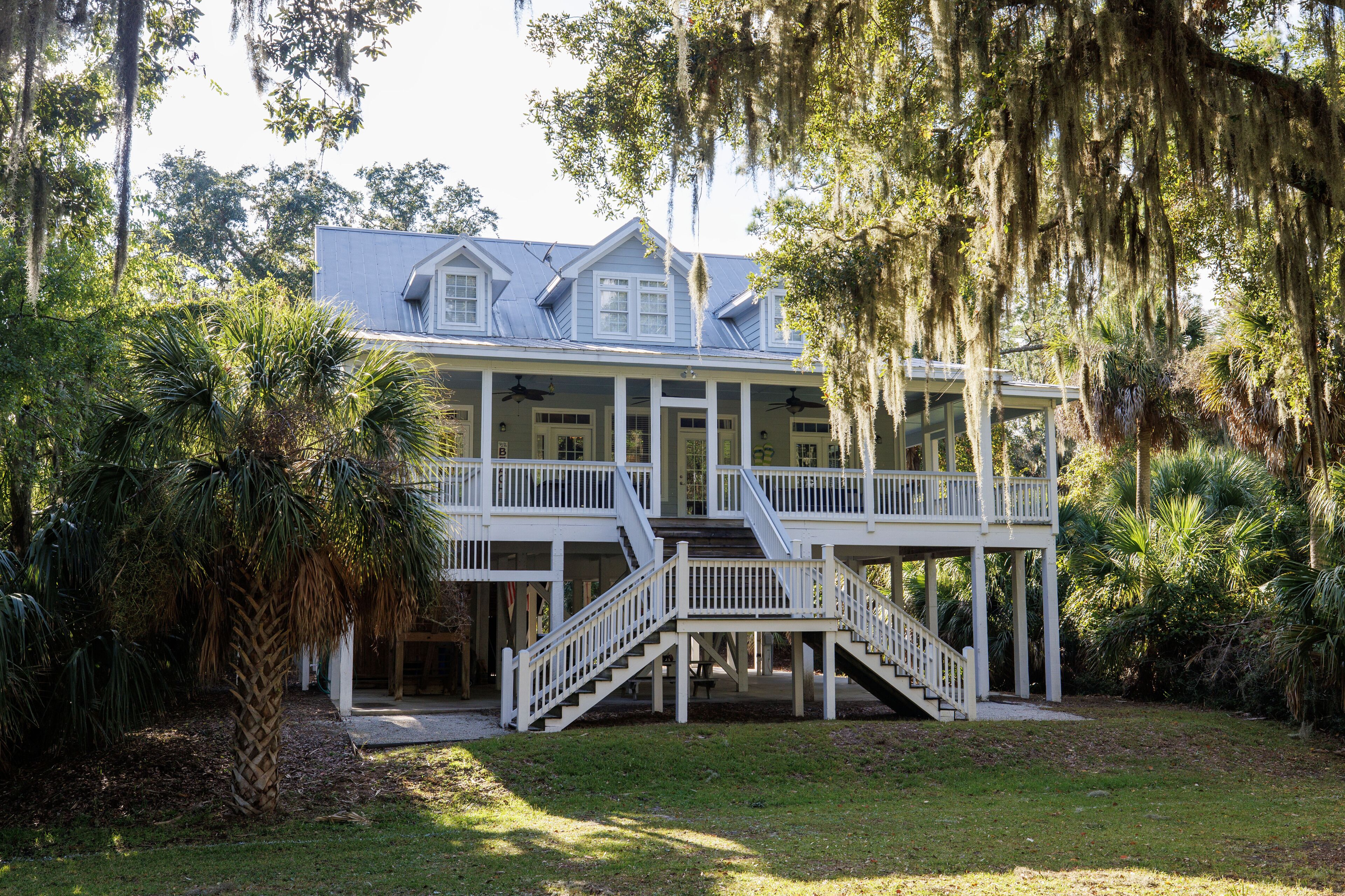 Spacious Home w/ Wrap Around Porches & Golf Course Views; Private Location; Minutes to Beach Access
