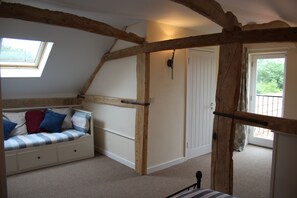 1 bedroom, iron/ironing board, travel crib, free WiFi