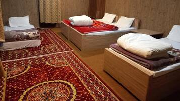 Iron/ironing board, free WiFi, bed sheets