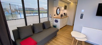 Houseboat Fjord Vela with bio sauna and roof terrace in Barth