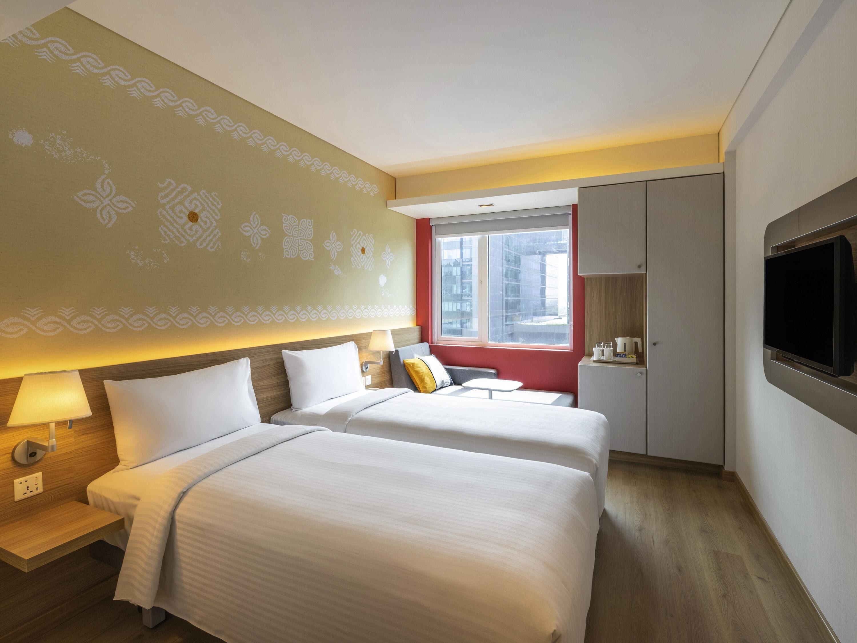 Draps italiens Frette, literie de qualité supérieure, minibar