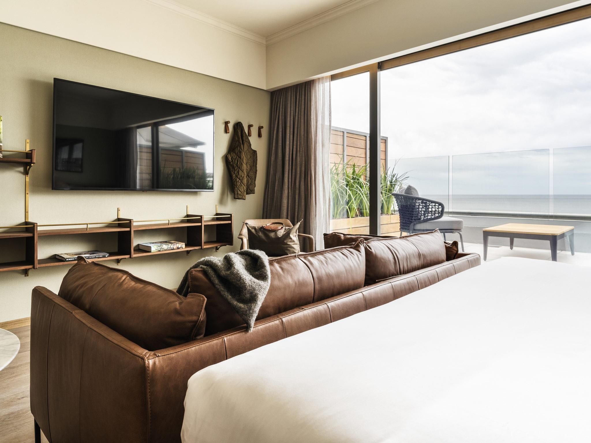 Deluxe-Suite, 1 King-Bett, Balkon, Meerblick