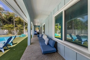 Maison, 3 chambres | Terrain de l’hébergement 