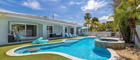 House, 3 Bedrooms | Pool | A heated pool