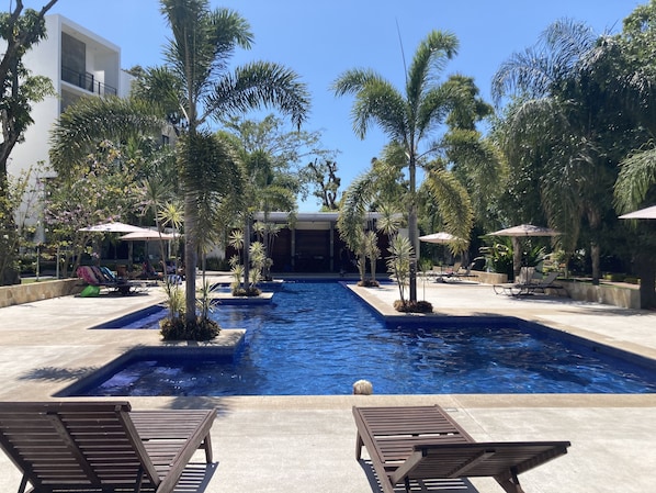 Alberca al aire libre