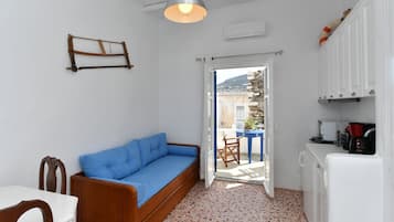 Leilighet | Eget kjøkken | Kjøleskap, ovn, kokeplater og espressomaskin