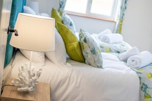 4 soverom, strykejern/-brett, reiseseng for barn og wi-fi (inkludert)