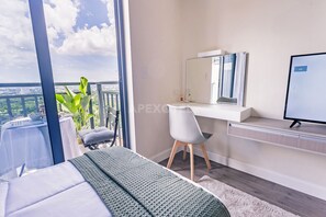 1 soverom, strykejern/-brett, wi-fi og sengetøy