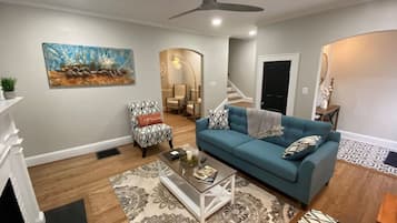 Télévision, cheminée, jeux vidéo