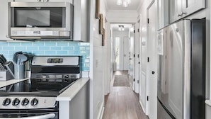 Private kitchen - Sea Cabin 208 | 1 Bedroom Oceanfront Condo | Pool | Just Renovated (Isle of Palms)