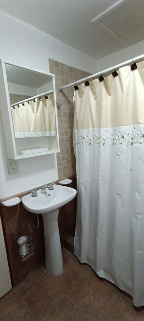 Standard Cabin | Bathroom | Shower, free toiletries, hair dryer, bidet