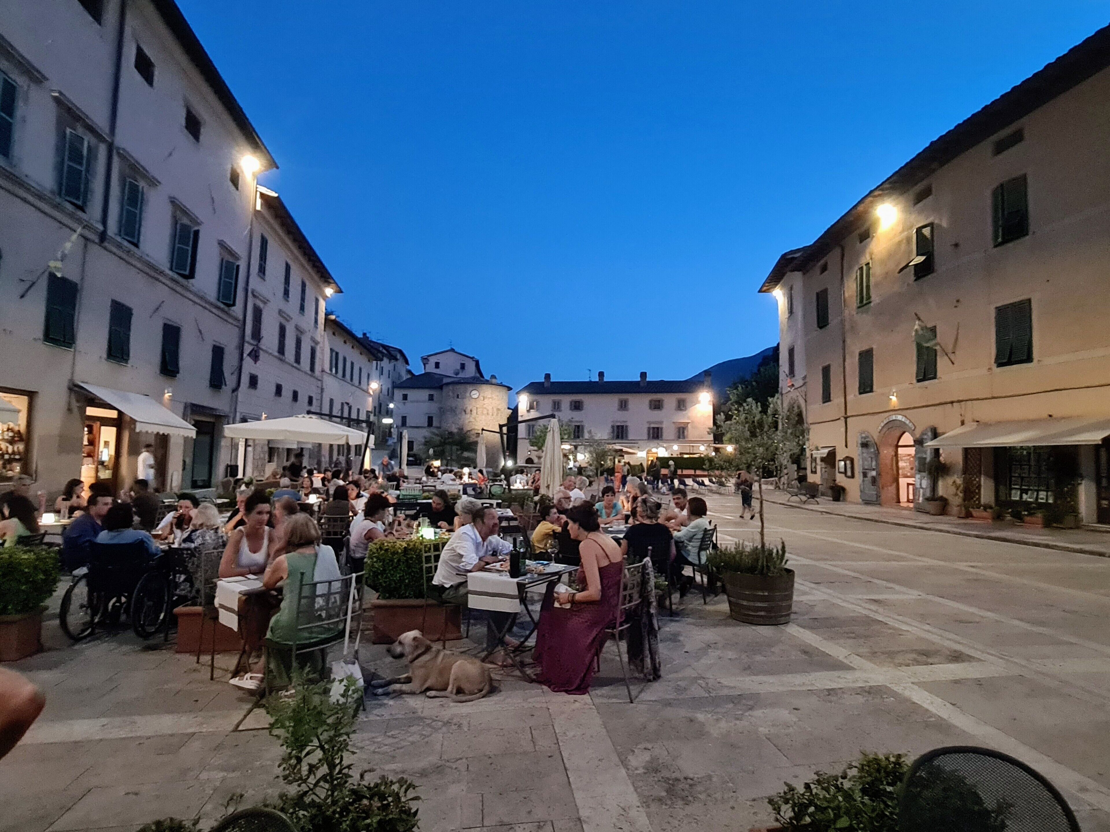 Restauration en plein air