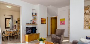 Interior - Wonderful Villa. Big pool. Colorful garden, Amazing Sea views, VILLAS for GROUPS (Peyia Coral Bay /Akamas area)