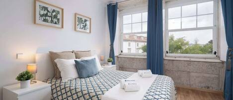 1 soverom, strykejern/-brett, reiseseng for barn og wi-fi