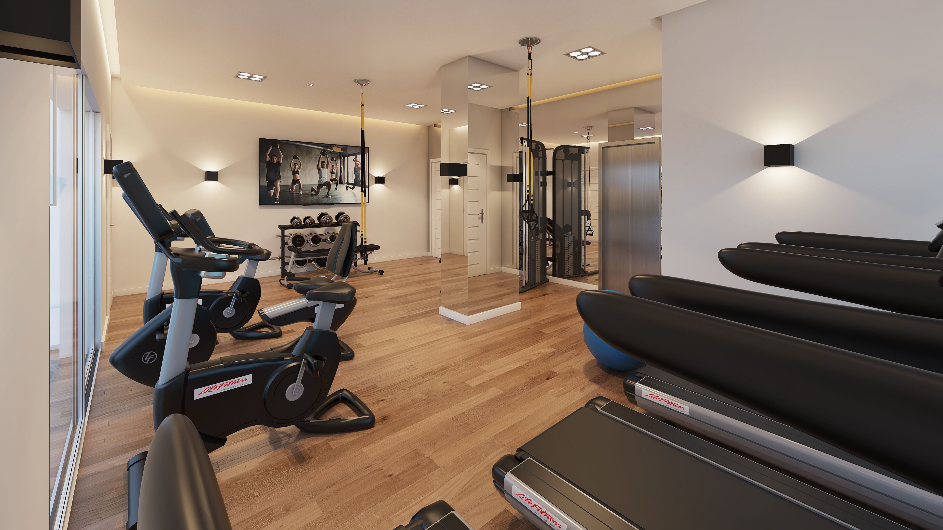 fitness studio