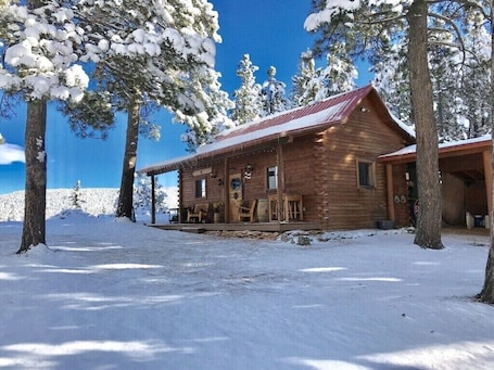 Exterior. Cozy Cabin with StunningMountainViews near Resort