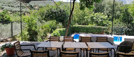 Restauration en plein air