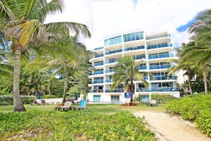 Apartment, 2 Bedrooms | Exterior - Stunning Beachfront 2-Bed Condo with Pool - Ocean One 204 by BSL Rentals (Maxwell)