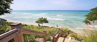 โอเชียนฟรอนต์ อพาร์ตเมนต์ 2 ห้องนอน พร้อมสระว่ายน้ำ ใกล้เซิร์ฟฟิ่ง - โรซาลี #2 อพาร์ตเมนต์ 2 ห้องนอน บาย บลูสเคป