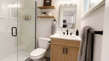 Hair dryer, towels