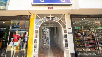 Entrada de la propiedad