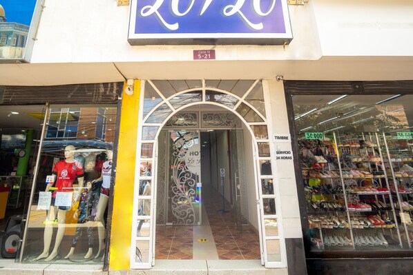 Entrada da propriedade